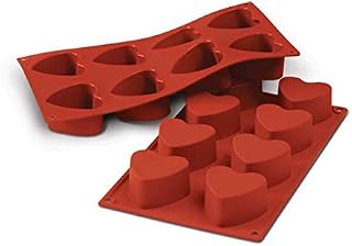 Silikomart SF040 - STAMPO in Silicone N.8 Heart ¿60 H 35 MM