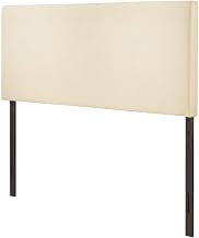Furnifact Upholstered Fabric King Headboard, Soft Padded Design, Stylish, Durable, Easy to Install, Enhances Bedroom Comfort, Décor