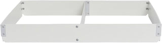 Bun Pan Extender Fiberglass Full Size 2-Section Divided Lengthwise - 3"H