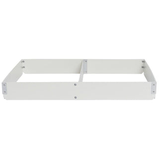 Bun Pan Extender Fiberglass Full Size 2-Section Divided Lengthwise - 3"H by MOLDED FIBERGLASS TRAY CO – 3.0 inches, Fiberglass, White, Model 1764011537
