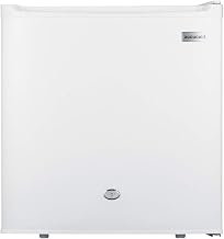 Accucold 19" Compact Refrigerator, White - FFAR23L | Includes a 1.7 cu.ft Capacity, Automatic Defrost, Factory-installed Lock, Adjustable Thermostat.