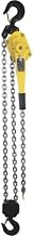 OZ Lifting Lever Hoist with Std. Overload Protection 6 Ton Cap. 5' Lift