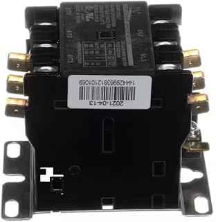 Fits Kolpak EX9CKT25B30 Contactor 3 Pole 25FLA 208-240V 50/60HZ Coil Non-Reversing