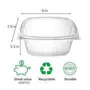 KODA CUP 64oz / Clear / 64.0 fluid_ounces Clamshell Take Out Containers
