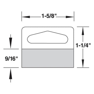 Hang Tab by Retail Resource – Plastic, Model 30 2211
