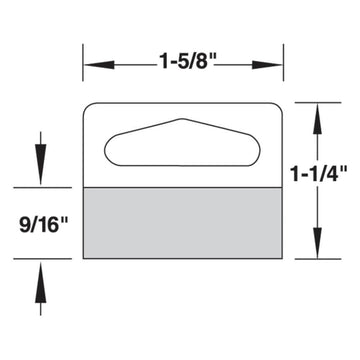 Hang Tab by Retail Resource – Plastic, Model 30 2211