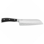 Wusthof Classic Ikon - 2 Pc. Asian Knife Set - Custom Engraved by Wüsthof – 2 pc Set Engraved, stainless steel, Black and Silver, Pack of 2