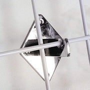 Chrome Grid Brackets by Retail Resource – Chrome, Model GWB