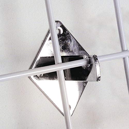 Chrome Grid Brackets by Retail Resource – Chrome, Model GWB