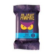 AWAKE Caffeinated Chocolate Dark Chocolate / 50 Count (Pack of 1) / Purple Energy Drinks