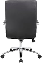 CaressoftPlus Vinyl High-Back Office Chair with Executive Seating, Conference Room Desk Chair and Computer Chair for Home Office