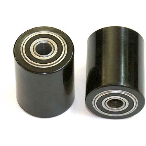 GPS Load Wheel Kit for Manual Pallet Jack - Fits Multiton by GPS - Generic Parts Service – 6"L x 6"W x 4"H, Polyurethane, Black, Model GWK-TM55-LW**