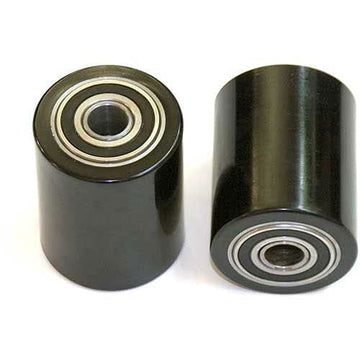GPS Load Wheel Kit for Manual Pallet Jack - Fits Multiton by GPS - Generic Parts Service – 6"L x 6"W x 4"H, Polyurethane, Black, Model GWK-TM55-LW**