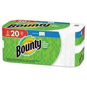 Bounty White / 1 / 138 Count (Pack of 8) Paper Towels