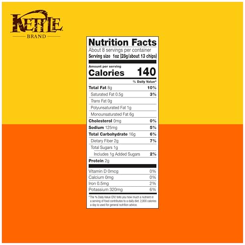 Kettle Brand Backyard Barbeque / 7.5 Ounce (Pack of 2) / 1 Potato
