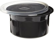 Carlisle 030003 Classic Crock Lid, Black, 0.6 Qt.-030003
