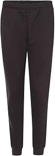 Badger Mens Sport Athletic Fleece Joggers, L, Ash