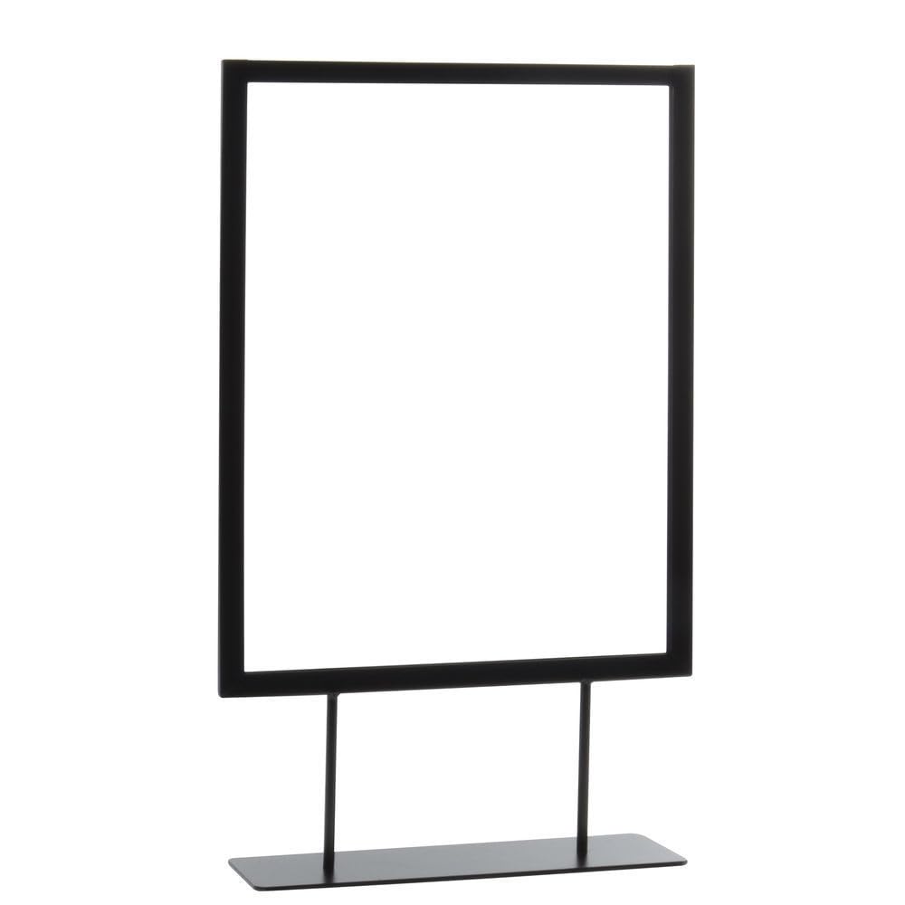 11" x 14" Tabletop Sign Holder by Retail Resource – Black, Model FTVM3-V
