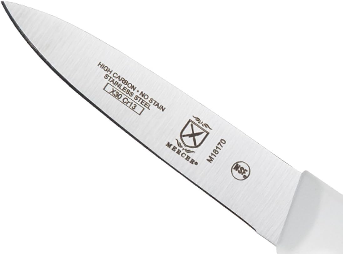 Mercer Culinary 3" / White / Paring Knife 3 Inch Paring Knives