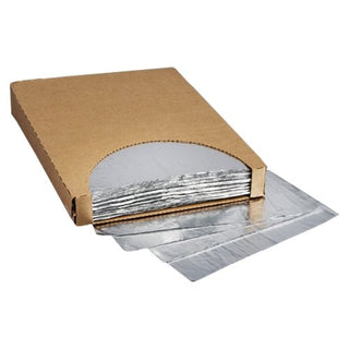 Cushion Foil Wrap Sheets by Brown Paper Goods – 9" x 12", Foil, Silver, Model 5C12
