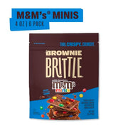 Brownie Brittle Classic M&M / 4 Oz (Pack of 6) / Blue Brittle