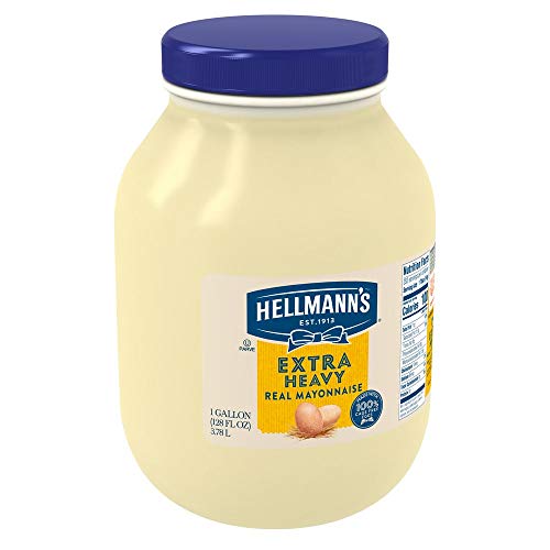 HELLMANN'S Mayonnaise / 128 Fl Oz (Pack of 2) / Extra Heavy Mayonnaise