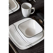 Corelle Cascading Lines / 16-Piece / 1 Dinnerware Sets