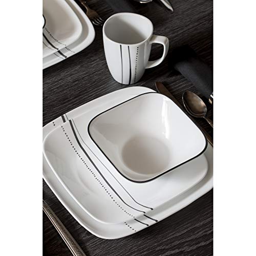 Corelle Cascading Lines / 16-Piece / 1 Dinnerware Sets