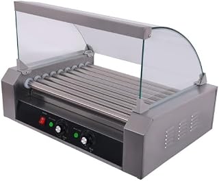 CAC Foodservice HDRS-09 Hot Dog Roller 9-Roller Grill, 110V/1200W - 1 set
