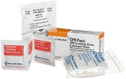 First Aid Only Cpr Pack, Contains Cpr Faceshield, 2 Exam Quality Disposable Gloves, 3 Antiseptic Wipes (Pack of 3)