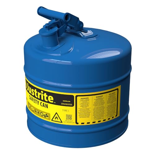 Justrite Blue / 5 Gallon / Type I Cans