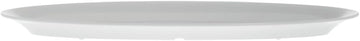 G.E.T. Milano Melamine Platter Oval Shaped in White 22"L x 8"W x 1 1/2"H
