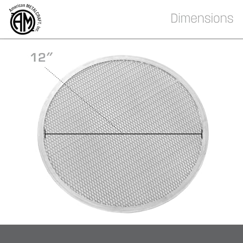 American Metalcraft 12-inch diameter / Pizza pan / Silver Pizza Pans & Stones