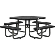 Global Industrial Black / Industrial / 1 Picnic Tables
