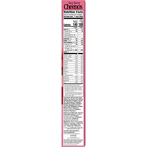 Cheerios Berry / 10.9 Ounce (Pack of 1) / 1 Breakfast Foods