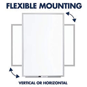 Quartet Silver / 24"W x 18"H / Silver Frame Dry Erase Boards