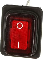Fits Flexeserve T100/55 Rocker Switch - RED for FH-10D-US, FH-60L-US, FH-60R-US