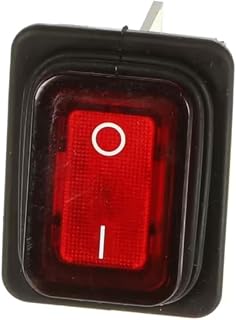 Fits Flexeserve T100/55 Rocker Switch - RED for FH-10D-US, FH-60L-US, FH-60R-US