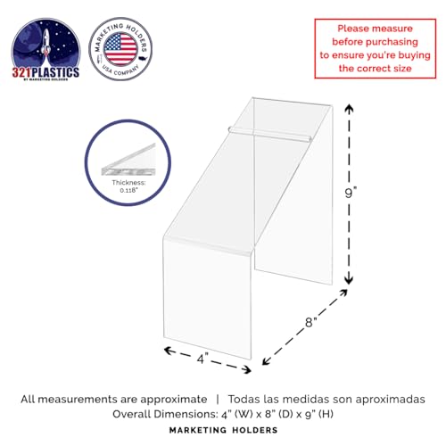 Retail Resource 2 / 9"H / Clear Categories