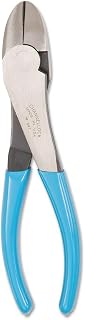 Channellock Side-Cutting Pliers 447 - High Leverage Curved Diagonal Lap Joint - 8 In