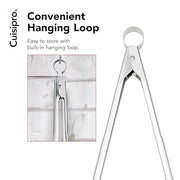 Cuisipro 12-Inch / Stainless Steel / Serving Tongs Tongs