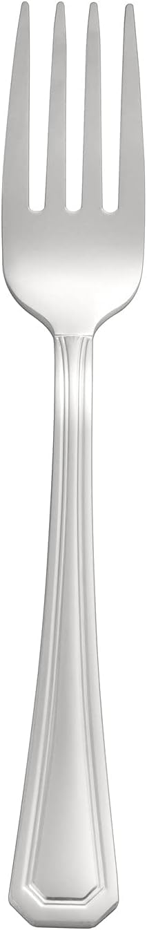 CAC Stainless Lux 18/8 Stainless Steel Extra Heavyweight Dinner Fork 6 7/8" by CAC China – 6 7/8", Stainless Steel, Silver, Pack of 12, Model 8006-06