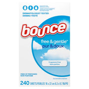 Bounce White / 240 Count (Pack of 1) / Dryer Sheets Dryer Sheets