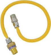 BrassCraft ProCoat 1/4 in. 3/8 in. Dia. 36 in. Stainless Steel Gas Connector