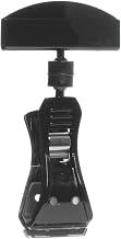 HUBERT Black Sign Holder Clip Plastic Bag of 6