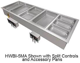 Hatco HWBI-6M Drop-in Hot Food Well w/Manifolded Drains