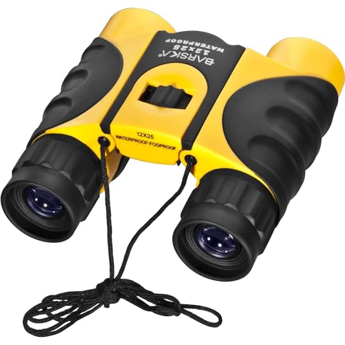 Barska Compact Binoculars / 12x25 / Yellow Binoculars