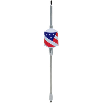 Antennas T2000 Series 3500 Watt Trucker Antenna by Wilson – Silver,White, Model 305FLAG