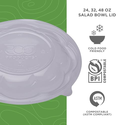 ECO PRODUCTS 24-48oz / Clear / 300 Bowls