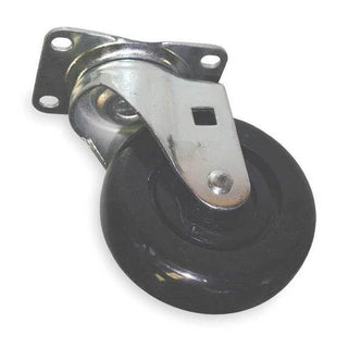 Swivel Caster by Rubbermaid – Black/Silver, Model GRFG4608L30000